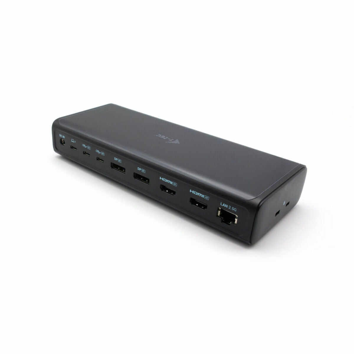 I-TEC Universal 6x 4K Display DS 6x4K 2xDP 2xHDMI 2xUSB-C 1xGLAN 2xUSB-C Gen.2 4xUSB 3.2 1xAudio/Mic Jack 1xSD/microSD Kl PD 140W KL