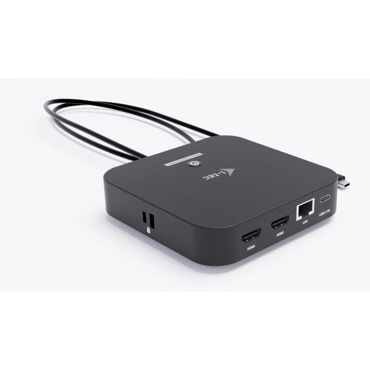 I-TEC USB-C Dual HDMI DS 2x HDMI 1x GLAN 2x USB-A 3.2 2x USB 2.0 1x USB-C Gen2 1x USB-C Gen1 1x Audio/Mic Jack 1x 100W USB-C PD