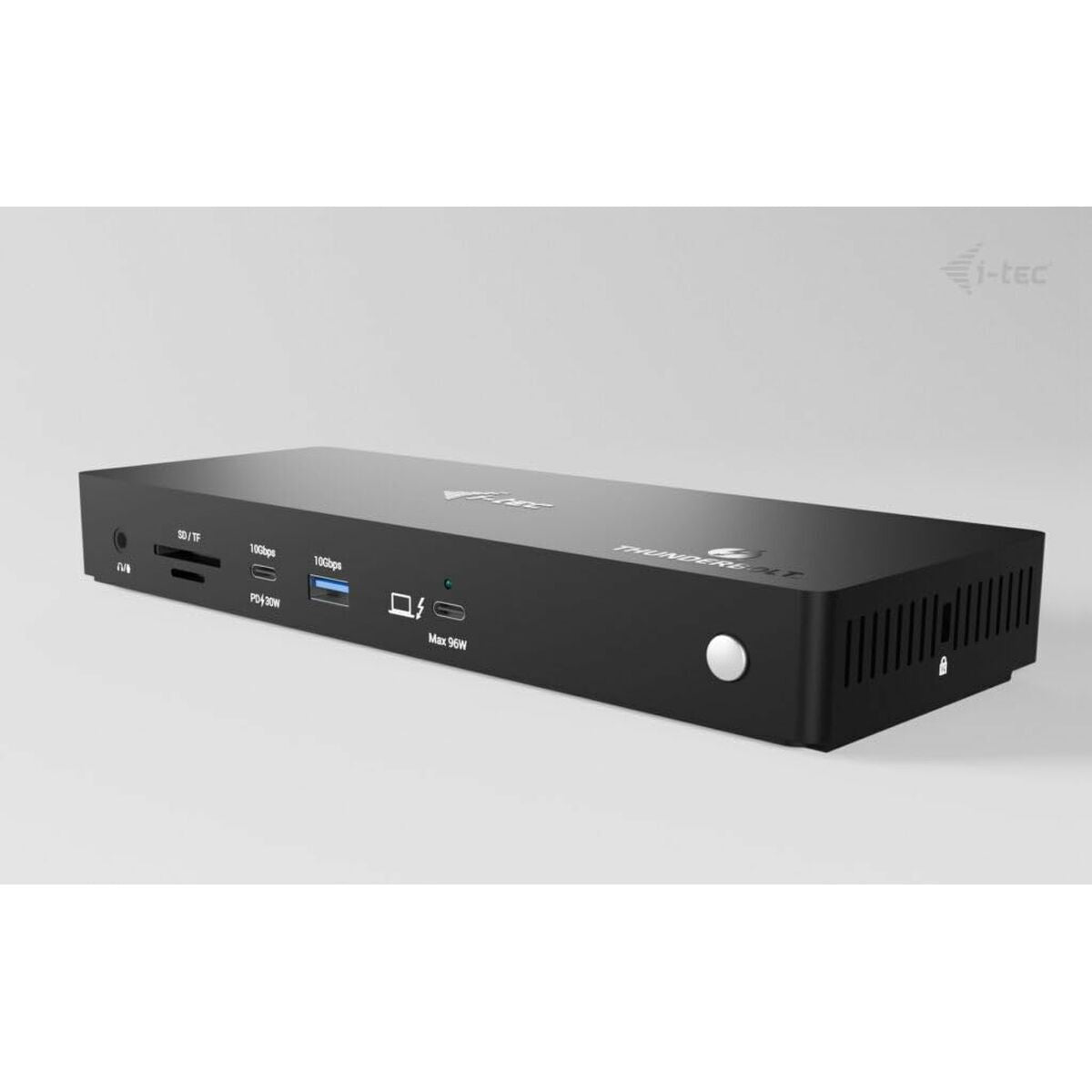 I-TEC Thunderbolt4 3xDisplay DS 2xHDMI 1xTB3 1x2.5GLAN 1xUSB-C Gen2 2xUSB-A Gen2 2xUSB-A Gen1 SD+TF Cardreader 1x Audio/Mic PD 96W