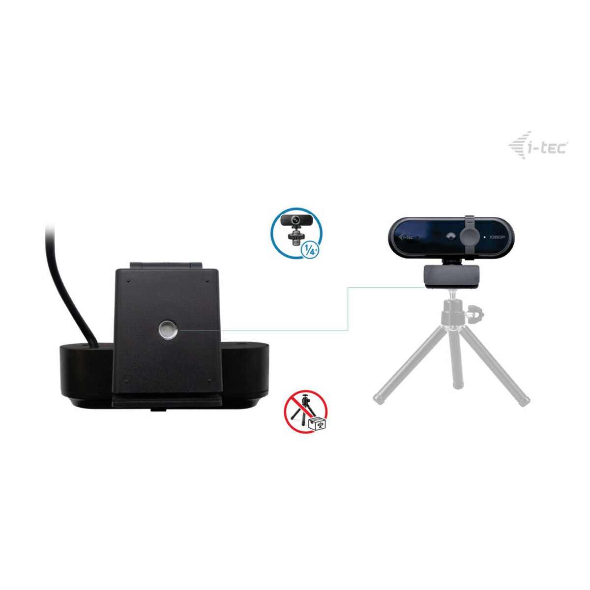I-TEC SOLOMON 100 1080p Webcam