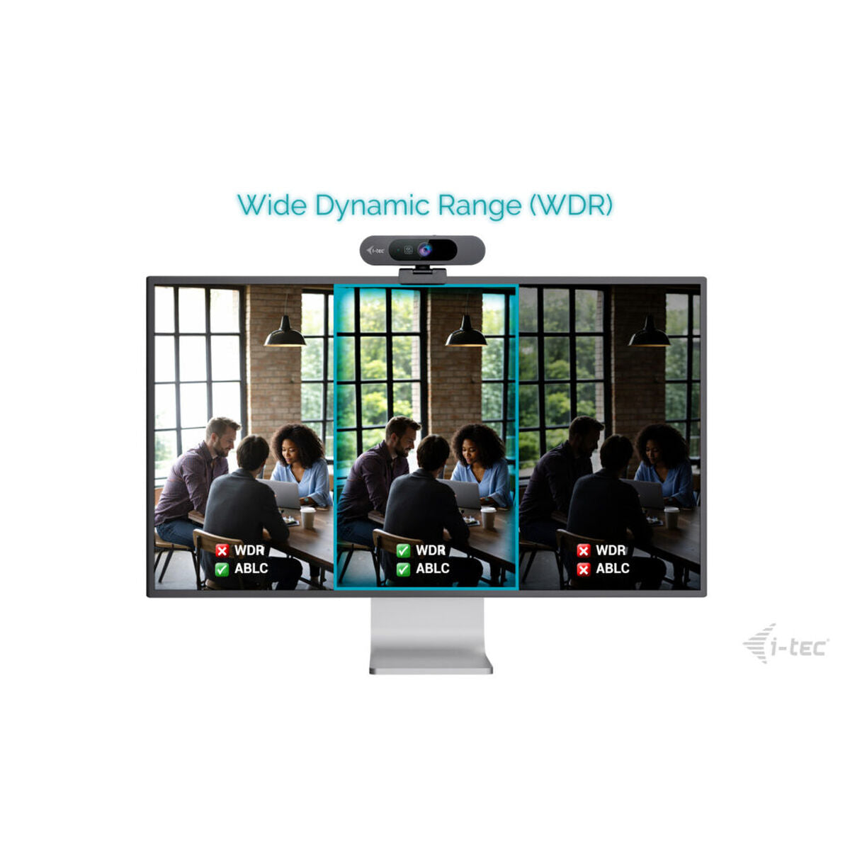 I-TEC SOLOMON PRO 900 4K Webcam AI Auto Framing