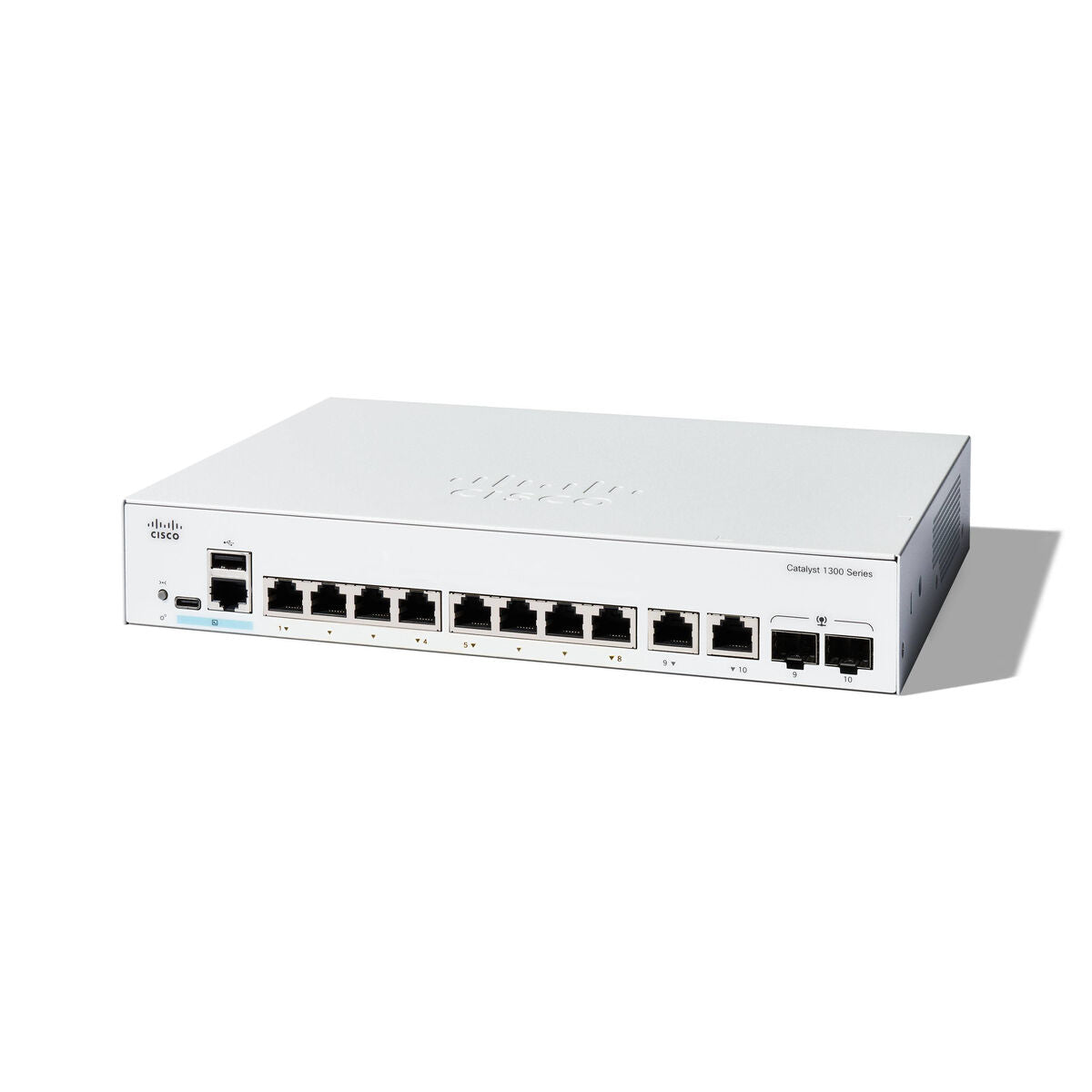 CISCO Catalyst 1300 8-port GE Ext PS 2x1G Combo