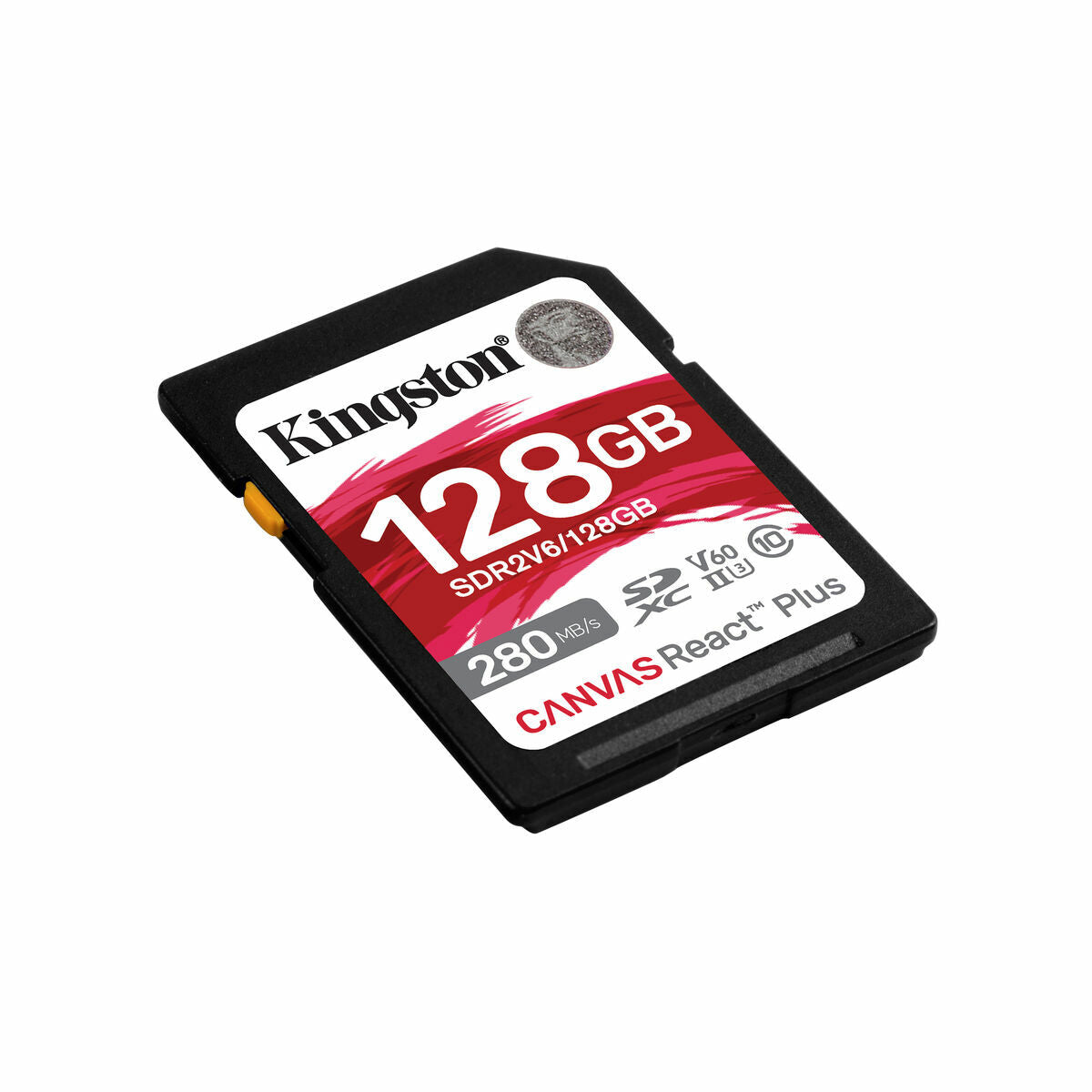 KINGSTON 128Go Canvas React Plus SDXC UHS-II 280R/100W U3 V60 for Full HD/4K