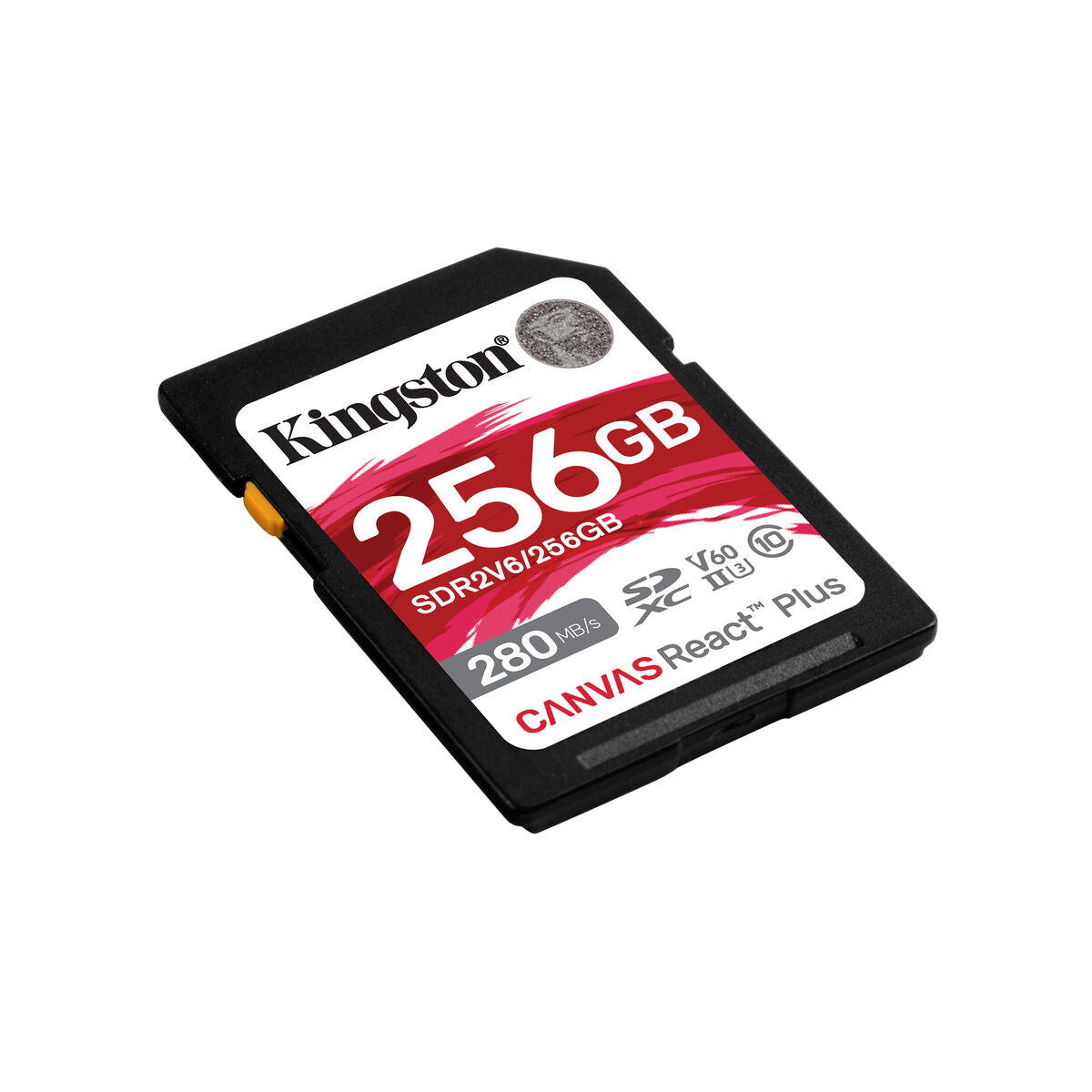 KINGSTON 256Go Canvas React Plus SDXC UHS-II 280R/150W U3 V60 for Full HD/4K