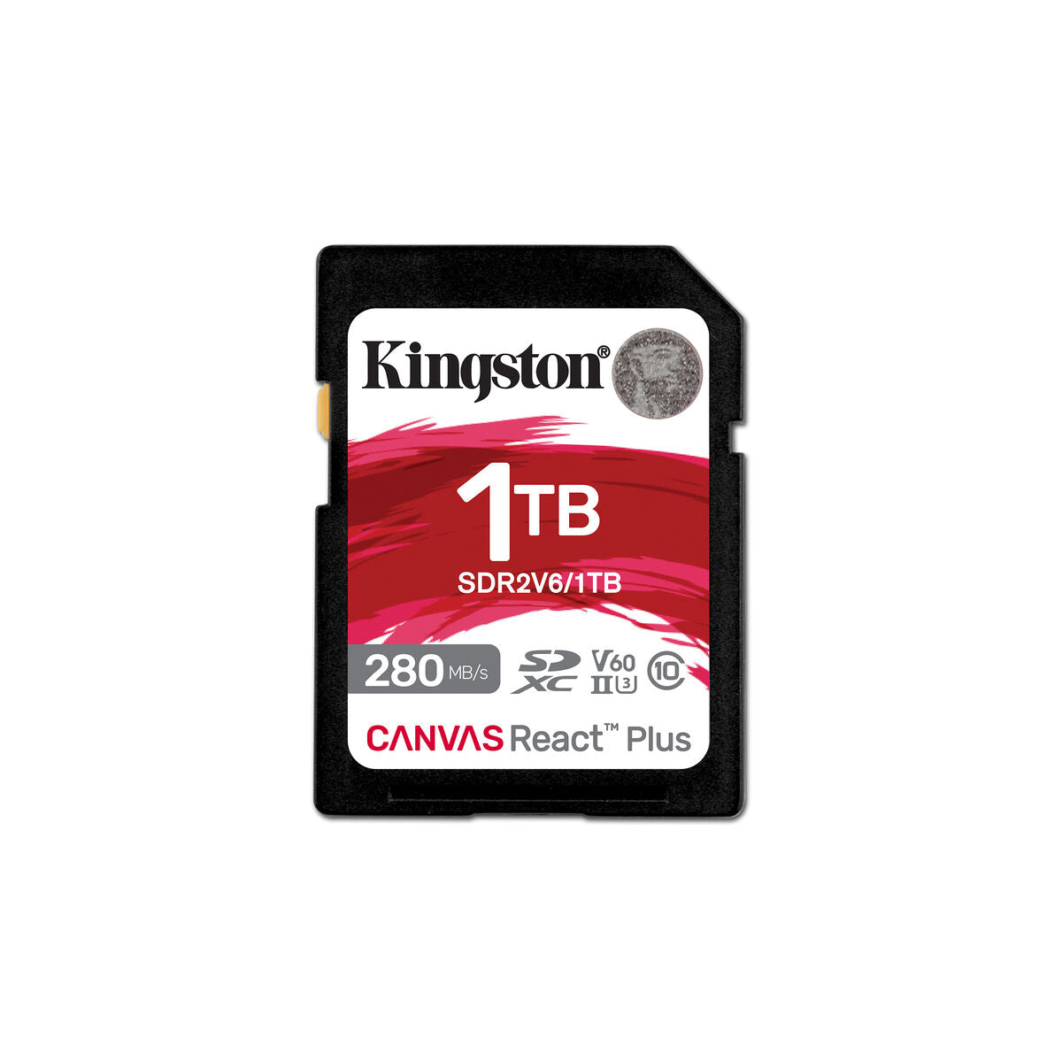 KINGSTON 1To Canvas React Plus SDXC UHS-II 280R/150W U3 V60 for Full HD/4K