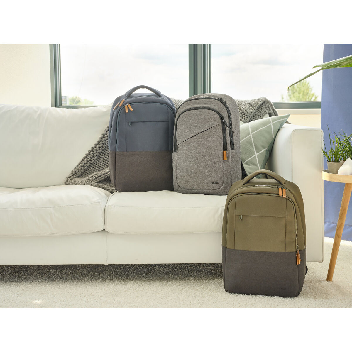 TRUST Sac à dos AVANA 16p gris