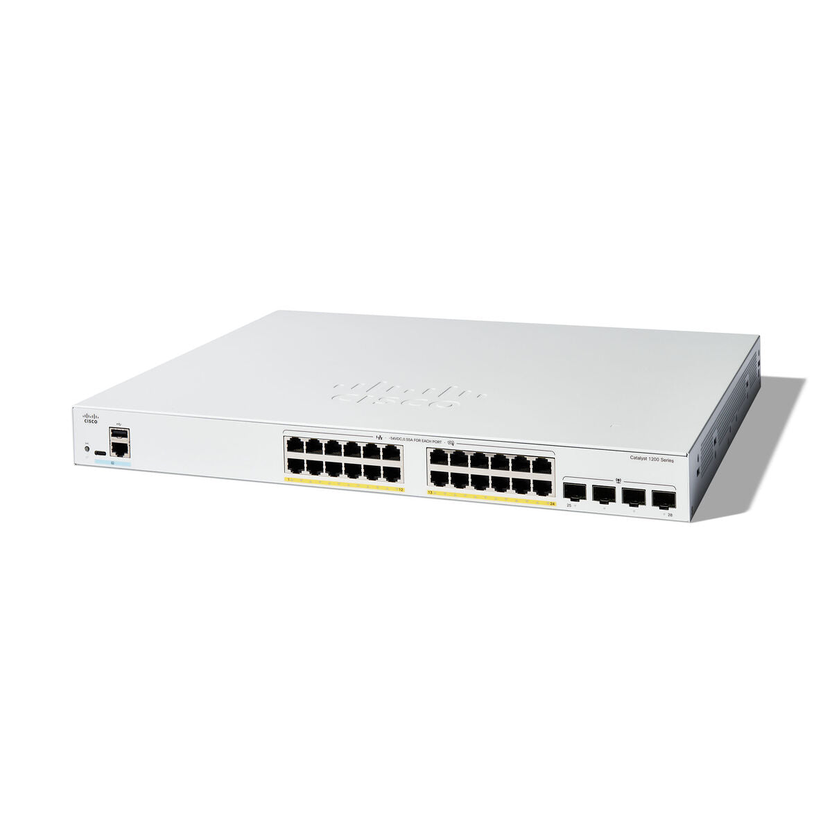 CISCO Catalyst 1200 24-port GE Full PoE 4x1G SFP