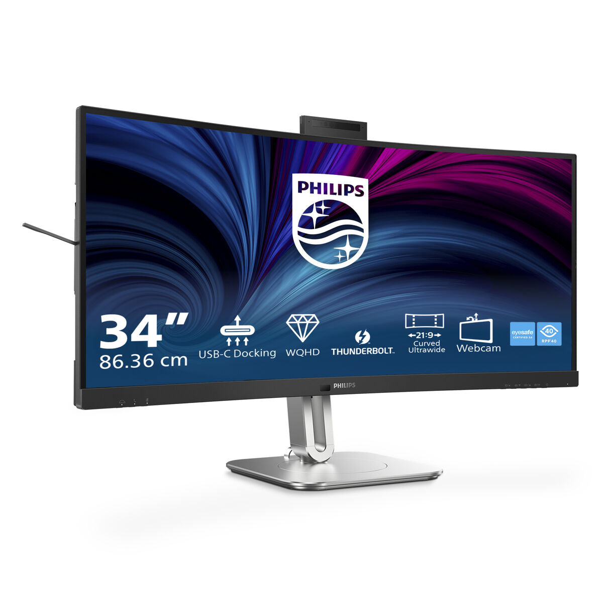 PHILIPS 34B2U6603CH 34p Curved 3440x1440 2xHDMI DP USB