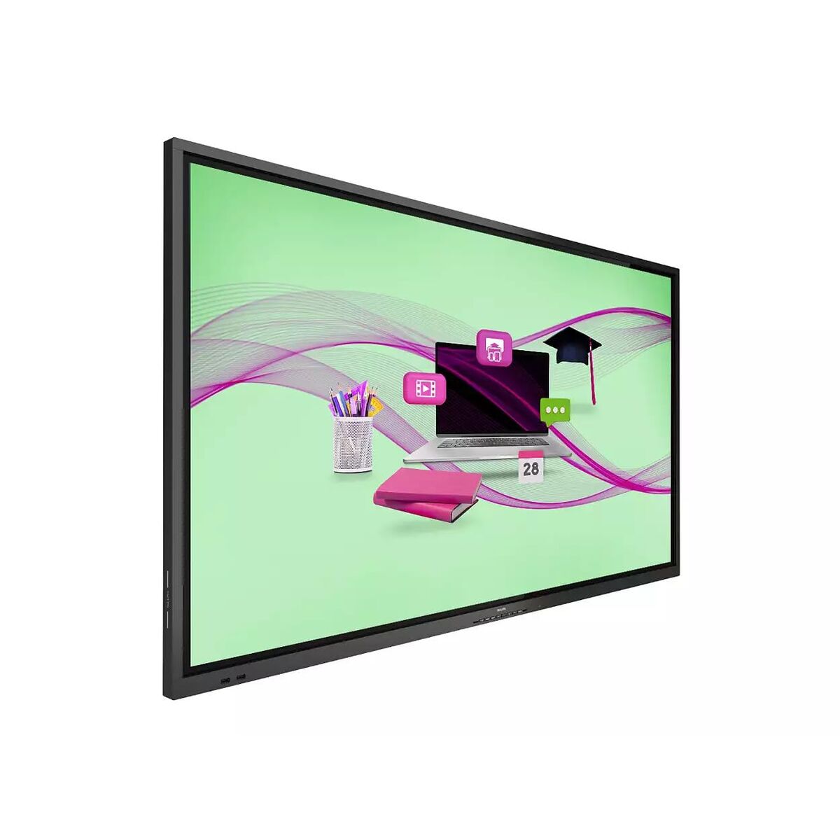 65" E-Line UHD Android 13 IR 20 touch
