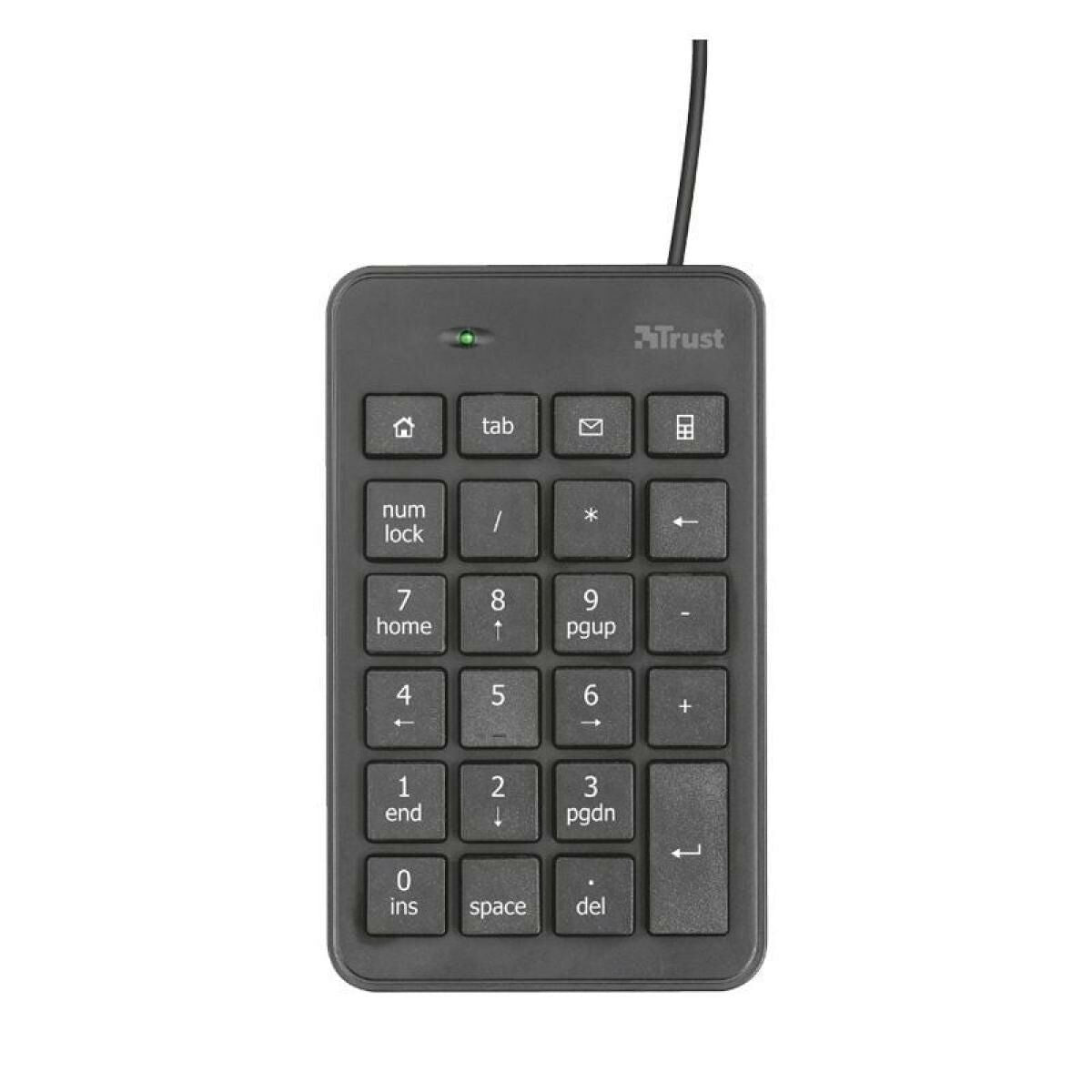 TRUST Pavé numérique filaire XALAS USB