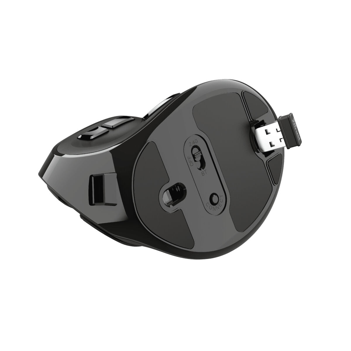 TRUST Souris sans fil ergonomique VOXX Rechargeable - Noire