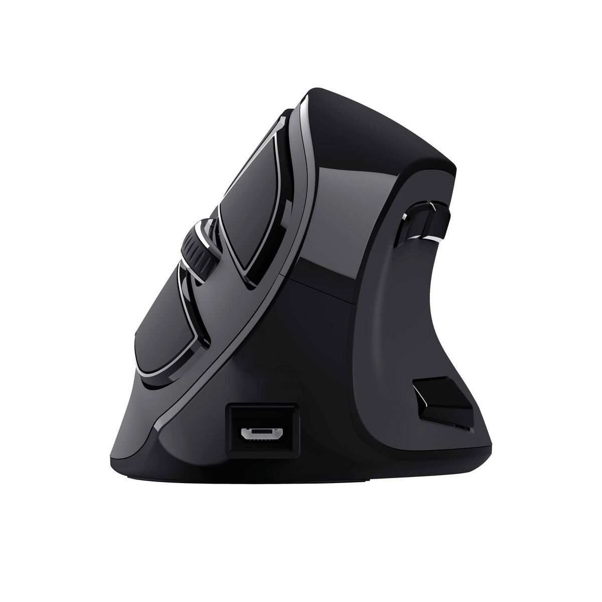 TRUST Souris sans fil ergonomique VOXX Rechargeable - Noire