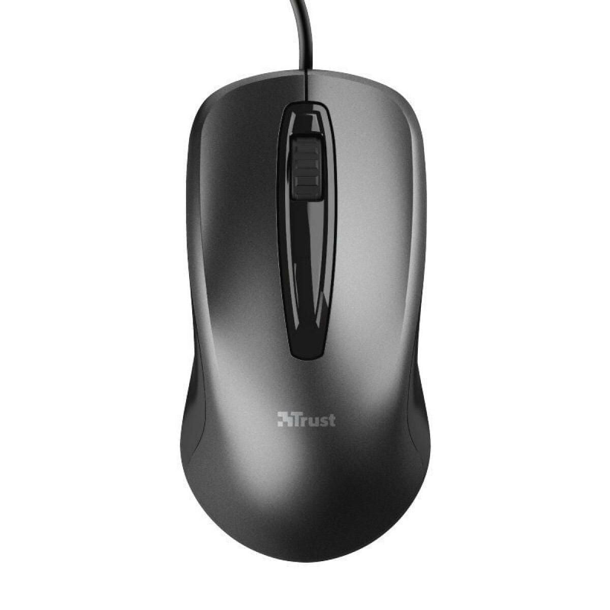 TRUST Souris filaire CARVE USB - Noire