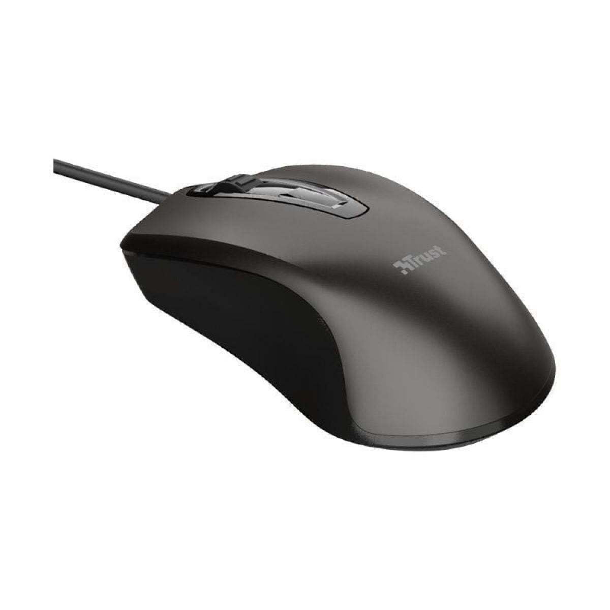 TRUST Souris filaire CARVE USB - Noire