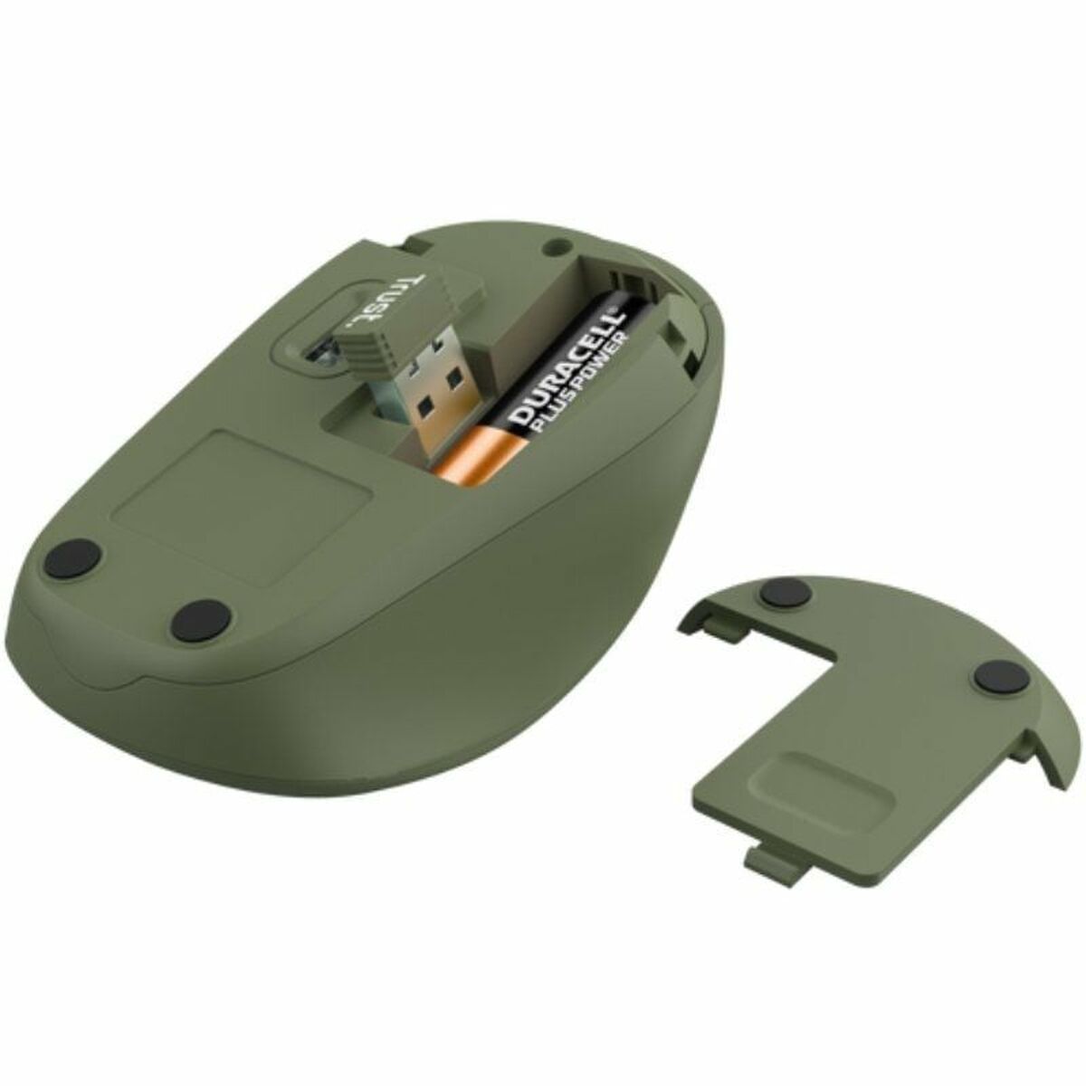 TRUST Souris sans fil compacte YVI+ ECO - Green