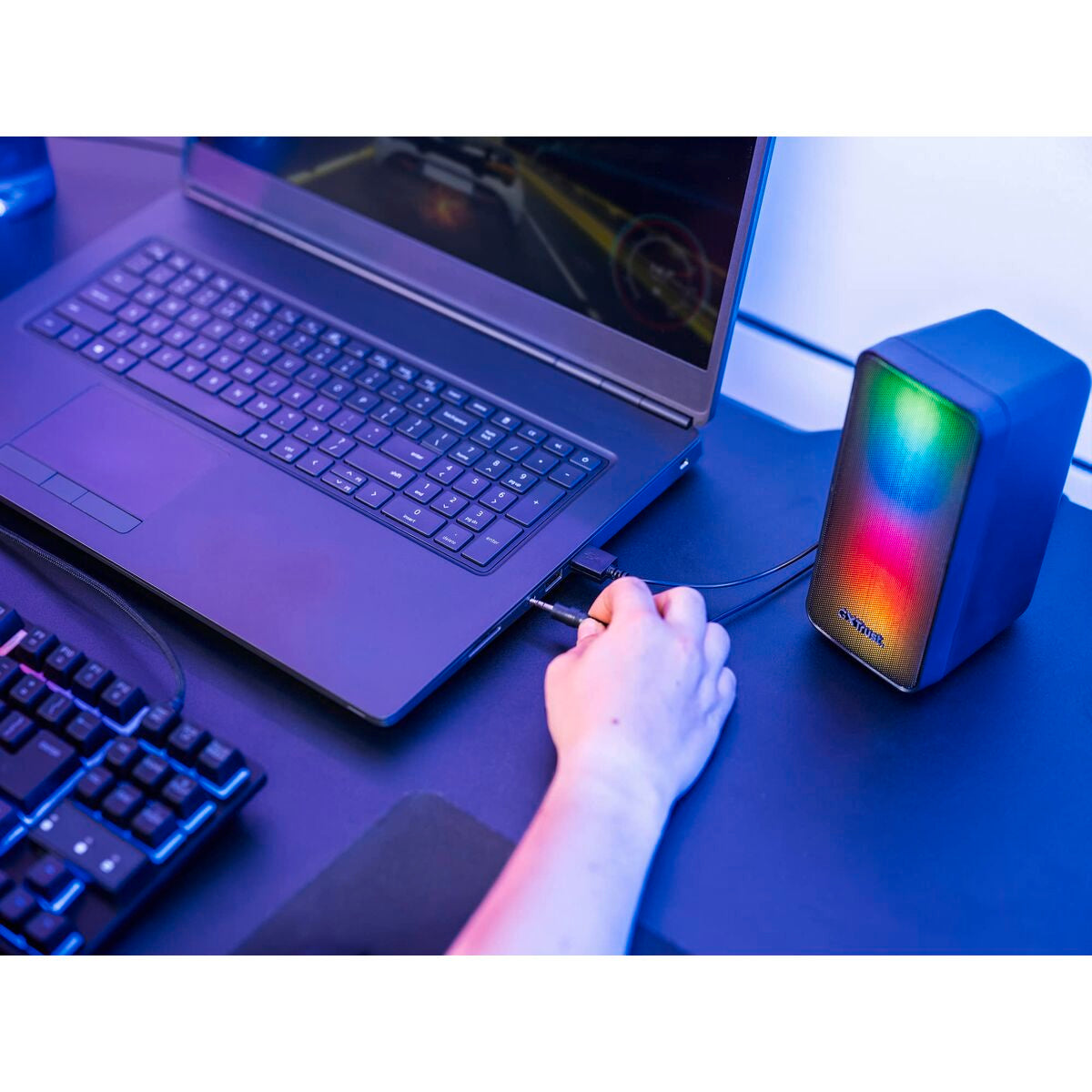 TRUST Enceintes WEZZ Illuminated - GXT611