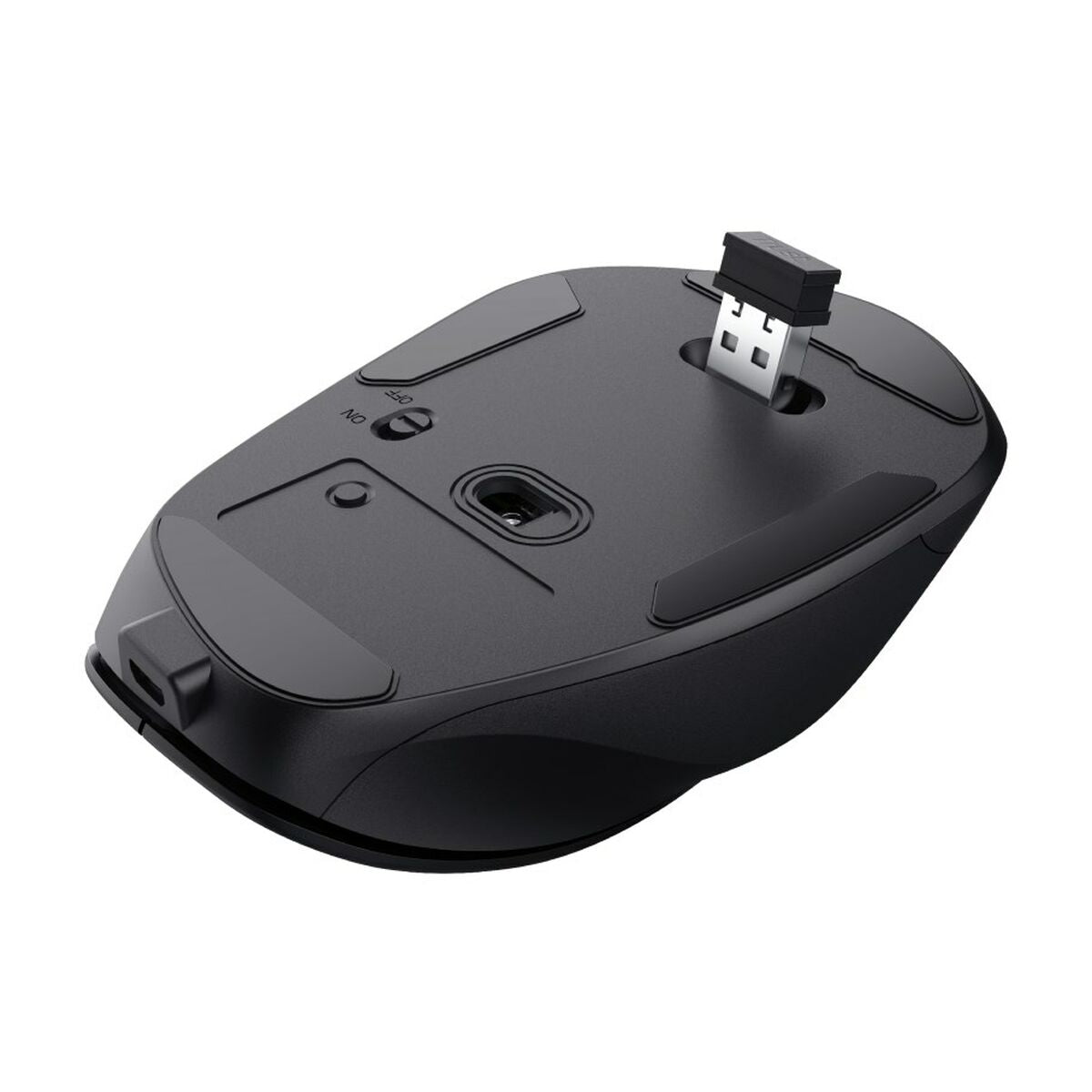 TRUST Souris sans fil FYDA rechargeable - Noire