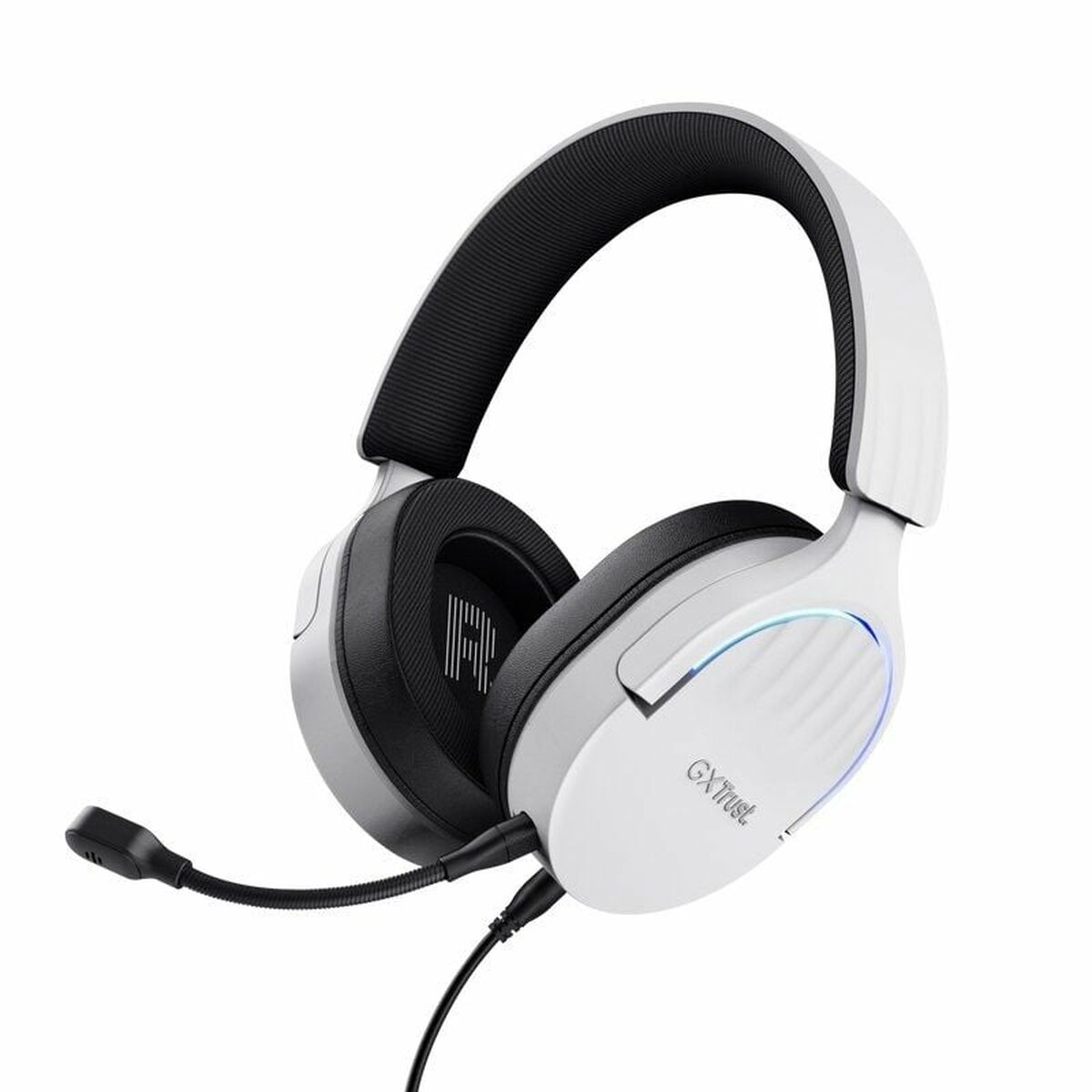 TRUST Casque micro FAYZO 7.1 USB pour PC & Console - White
