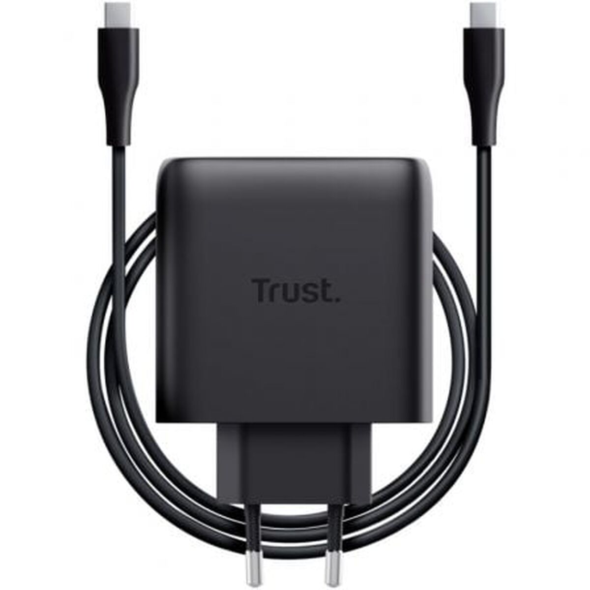 TRUST Chargeur GaN USB-C 65W Noir EU MAXO