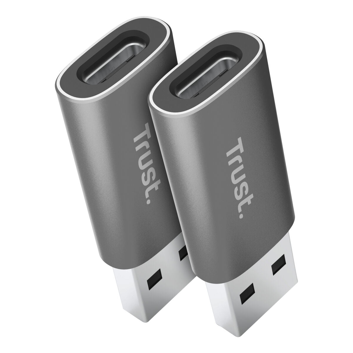 TRUST Pack de 2 adaptateurs USB-C vers USB-A