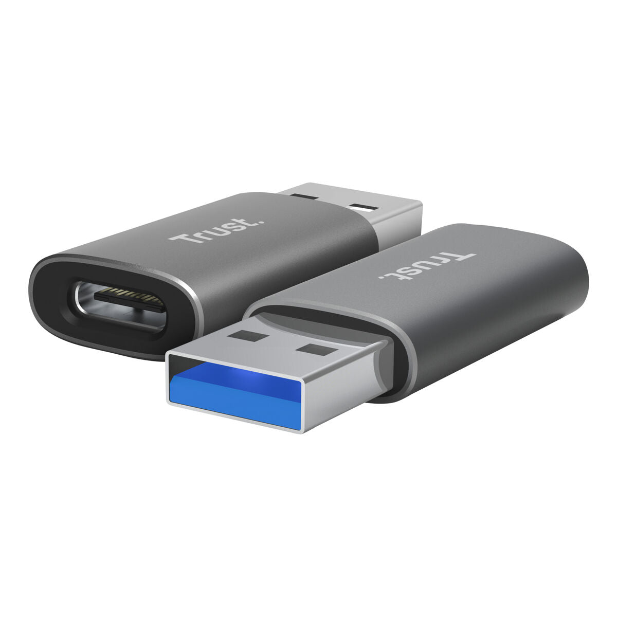 TRUST Pack de 2 adaptateurs USB-C vers USB-A