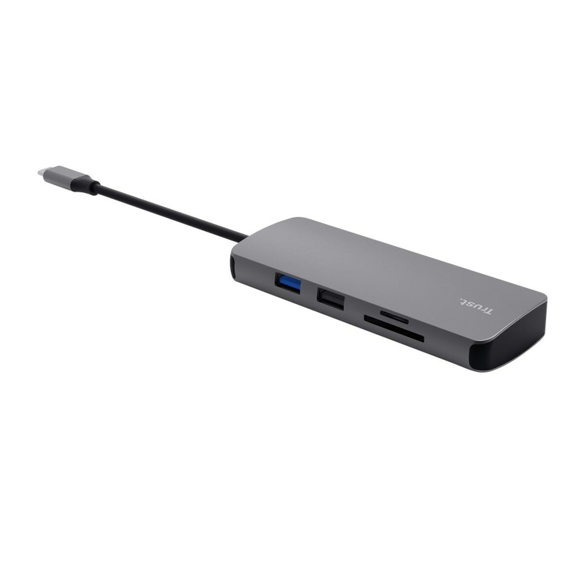 TRUST Adaptateur DALYX USB-C 8 en 1 2 USB-C 2 USB 1 HDMI 1 SD + 1 micro SD Card 1 Ethernet