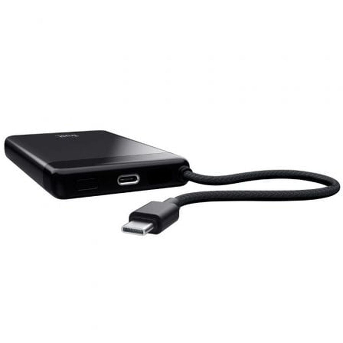 TRUST Powerbank FIERA 10.000 mAh avec câble fixe USB-C - Black