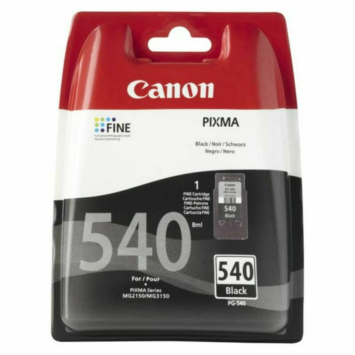 CANON 1LB PG-540 Black Ink Cartridge 180P