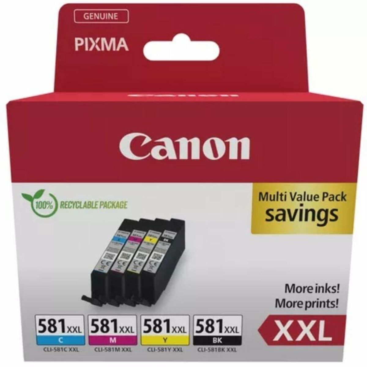 CANON CLI-581XXL Ink Cartridge C/M/Y/BK MULTI