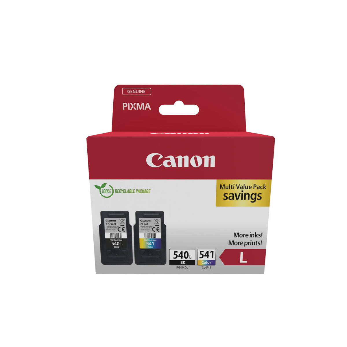CANON PHOTO PACK PG-540L/CL-541XL Ink Cartridge SEC