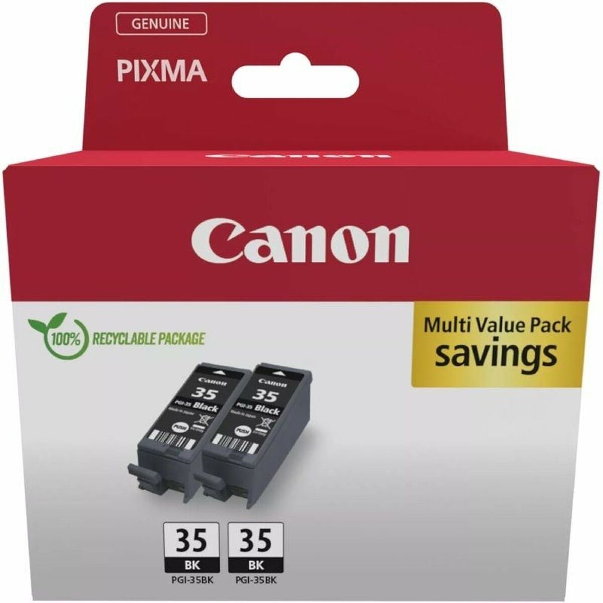 CANON PGI-35 Ink Cartridge Twin Pack