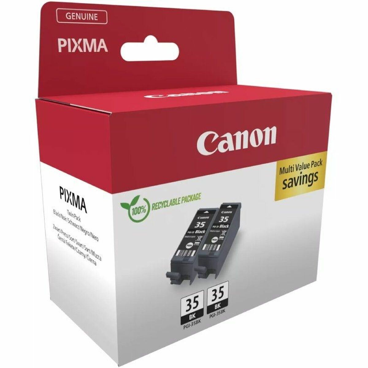 CANON PGI-35 Ink Cartridge Twin Pack