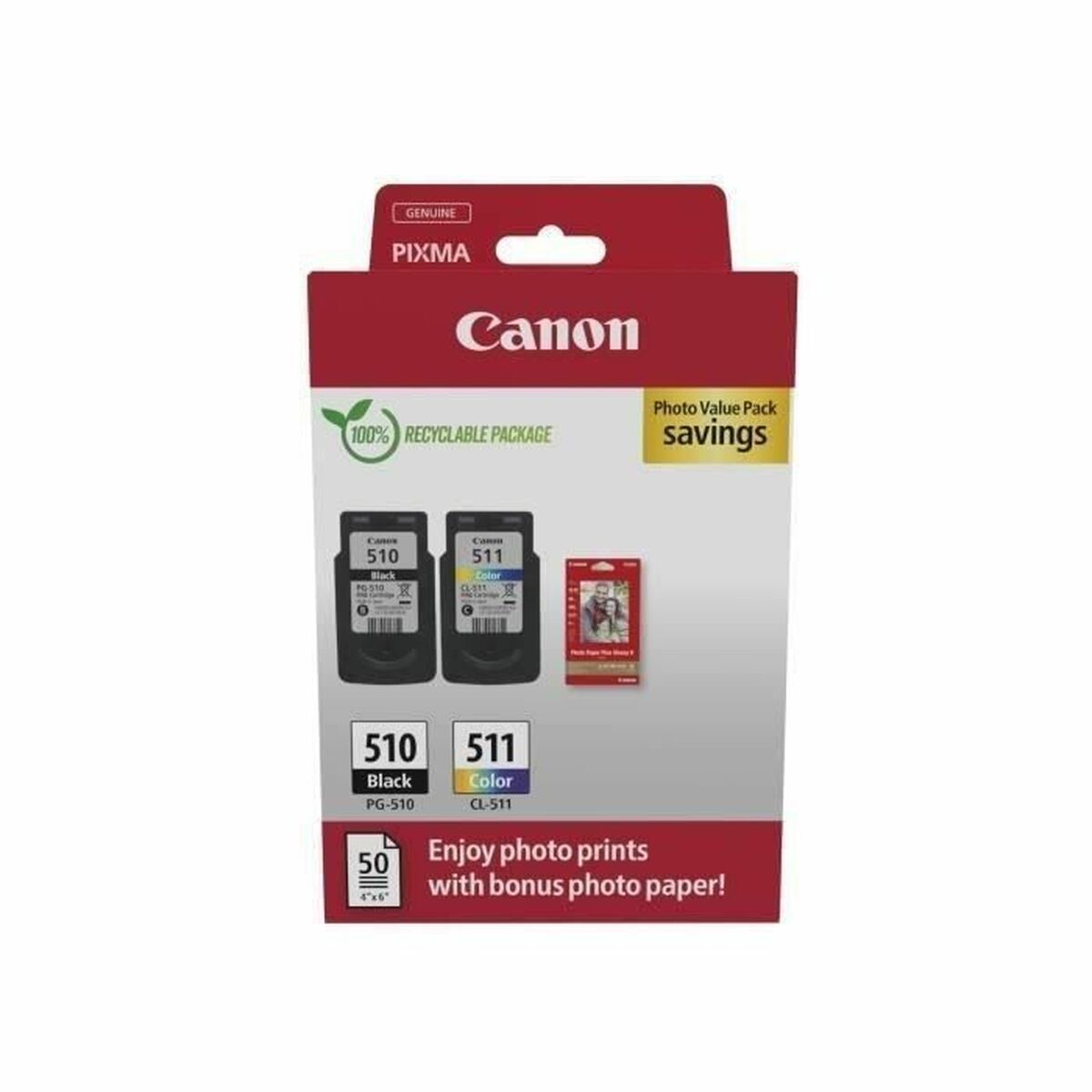 CANON PG-510/CL-511 Ink Cartridge PVP