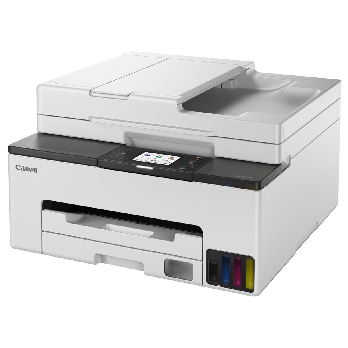 CANON MAXIFY GX2050 MFP colour inkjet refillable A4 15ipm Print 250sheets USB Wi-Fi LAN +1 ink set +2extra black bottles