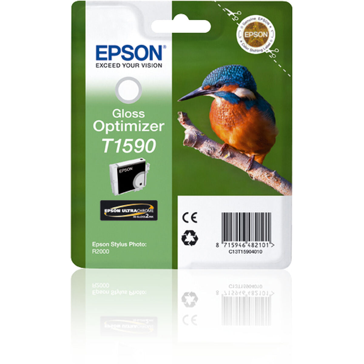 EPSON T1590 capacité standard 1-pack blister sans alarme brillant Optimizer Stylus Photo R2000