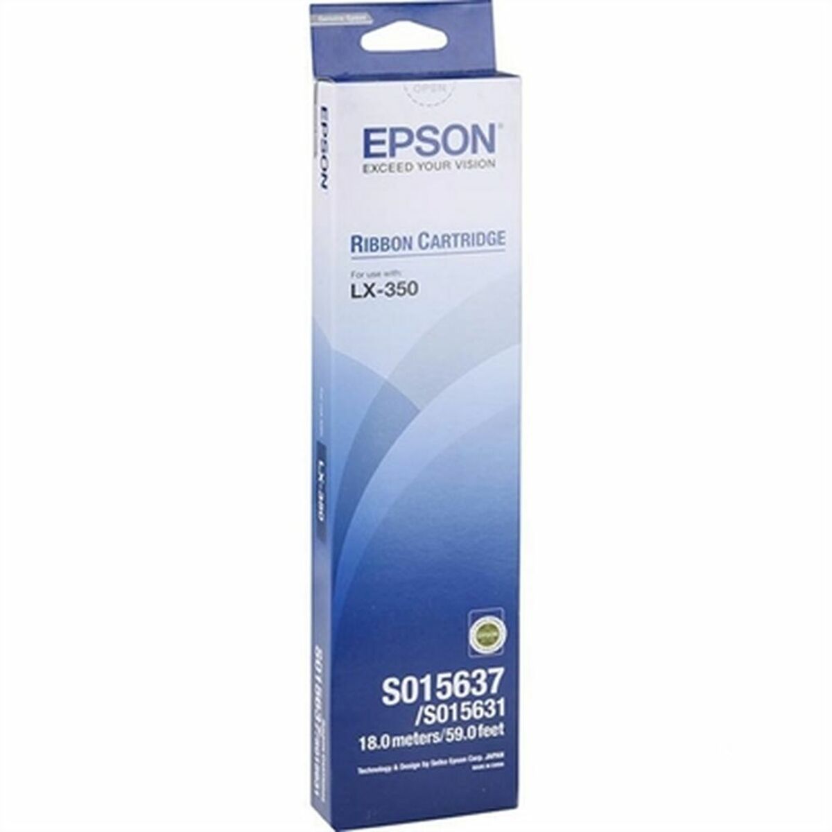 EPSON RIBBON cartouche for LX-350/LX-300/+/+II ruban noir 4.000.000 characters pack de 1