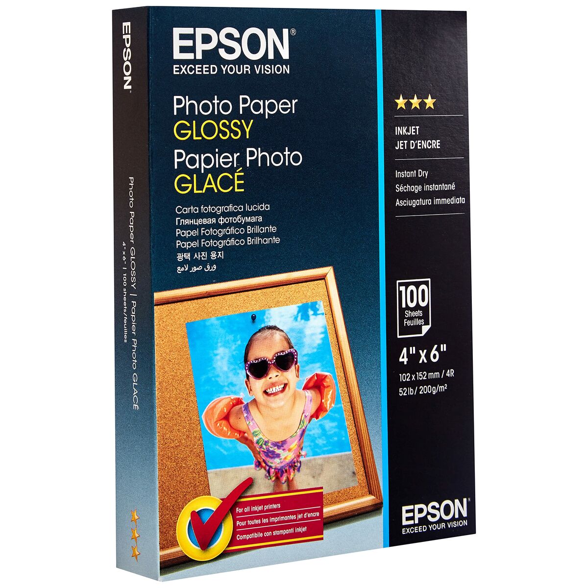 Paper/Photo Glossy 10x15cm 100sh