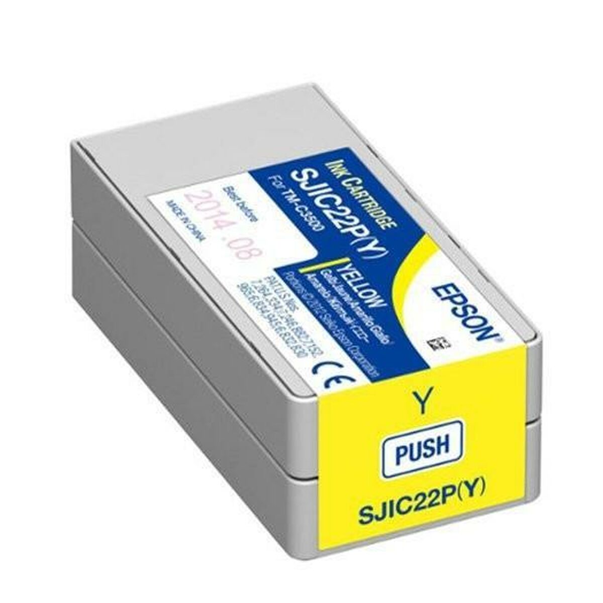 EPSON 2LB SJIC22P Y ink cartridge yellow standard capacity 32.5ml 1-pack