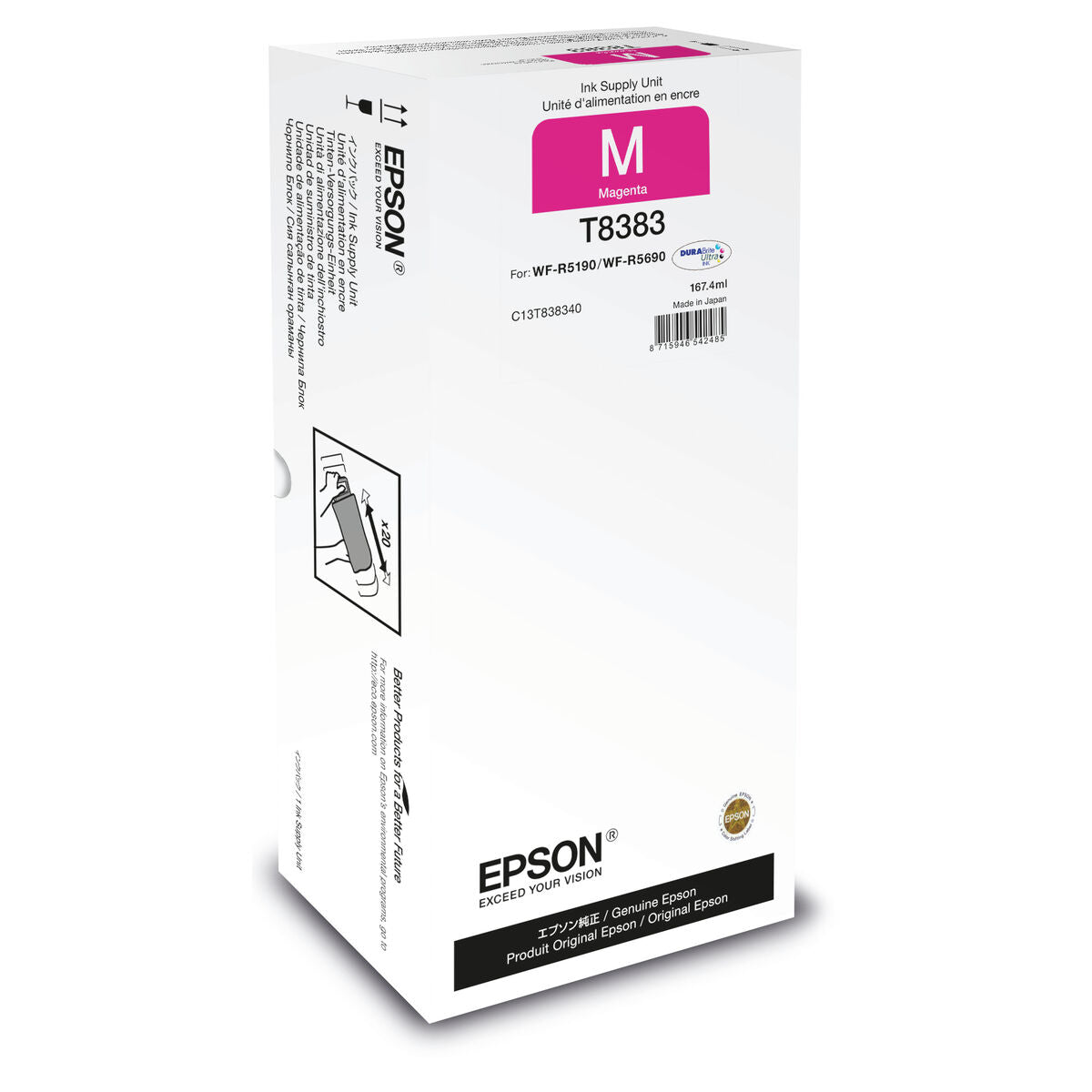 Ink Cart/Magenta 20 000 pages f WF-R5x90