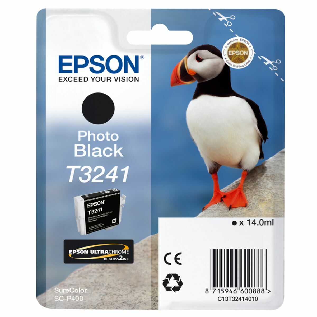 Ink/T3241 Puffin 14ml BK