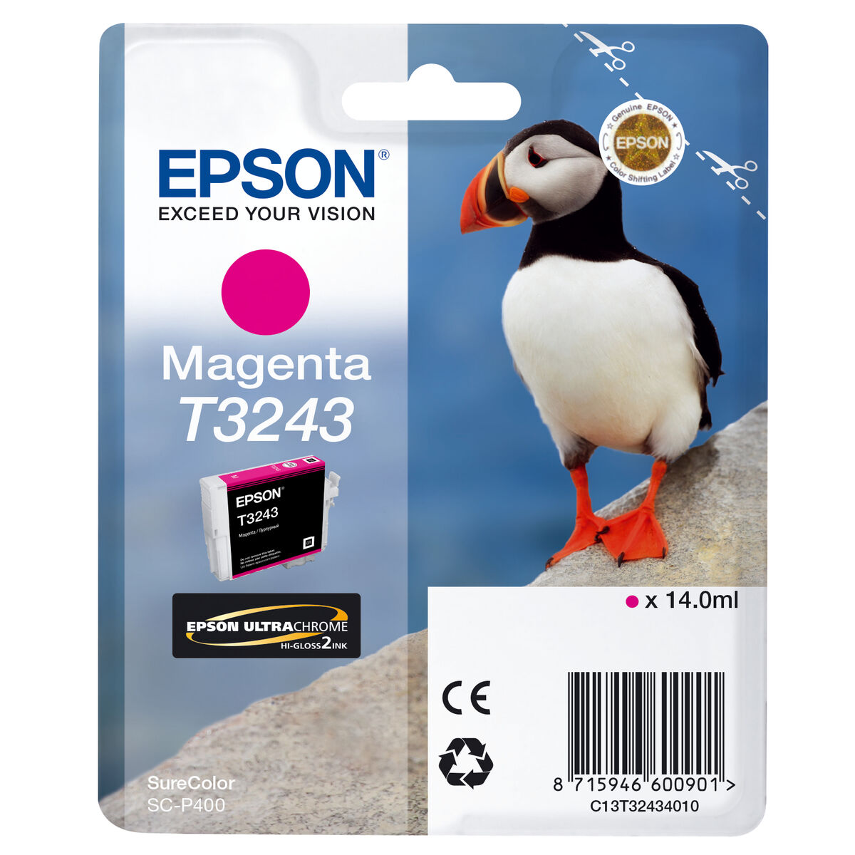 Ink/T3243 Puffin 14ml MG