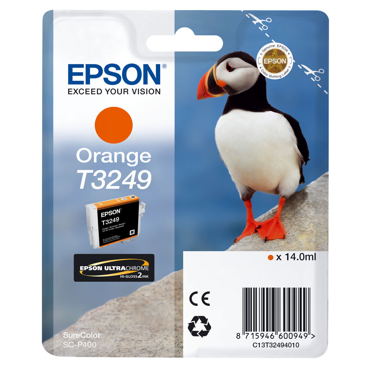 Ink/T3249 Puffin 14ml OR