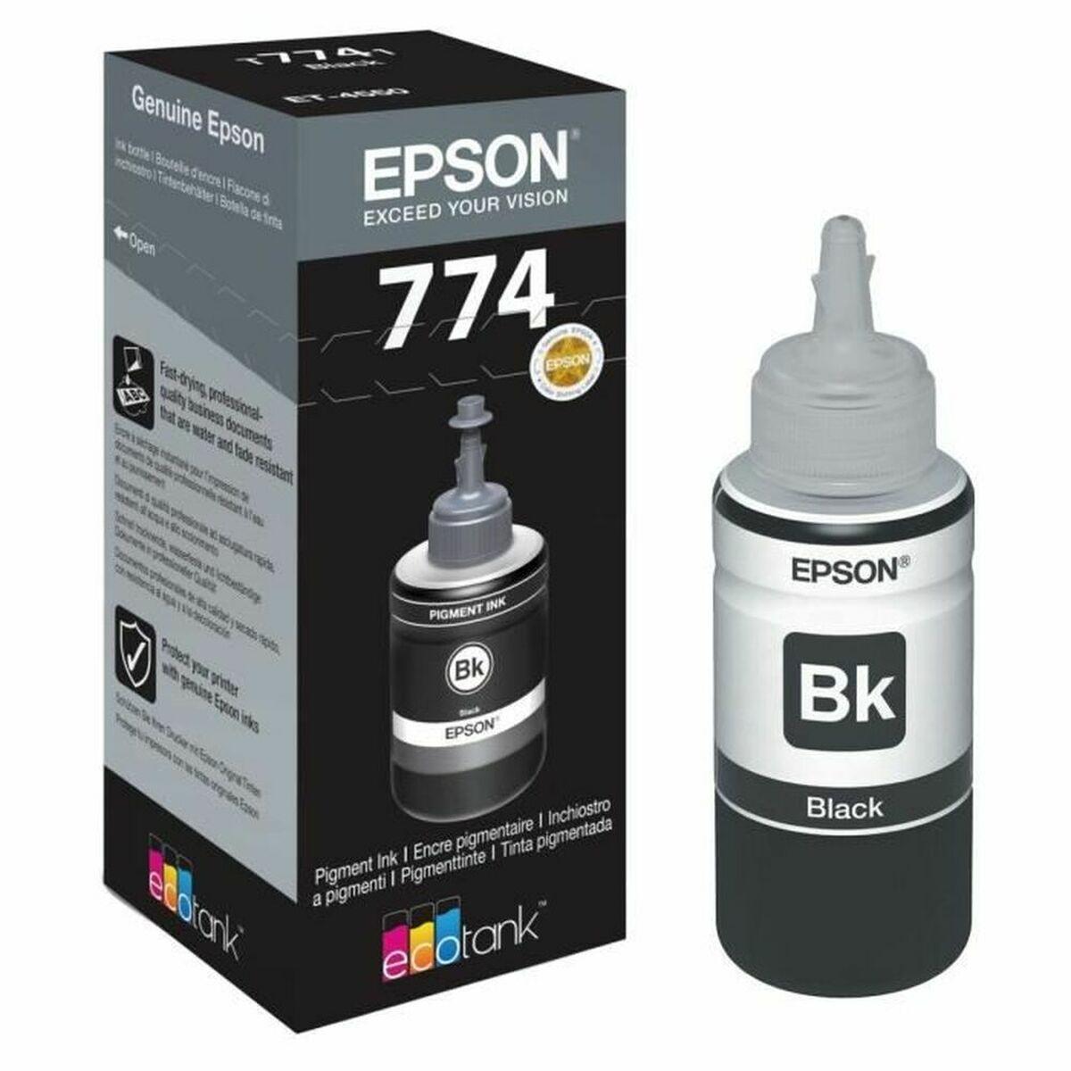 Ink/774 Bottle 140ml BK