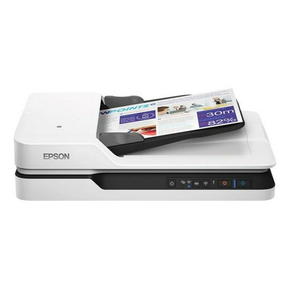 EPSON WorkForce DS-1660W Document scanner Duplex A4 1200x1200dpi 25ppm ADF 50sheets 1500scans/d USB 3.0 Wi-Fi