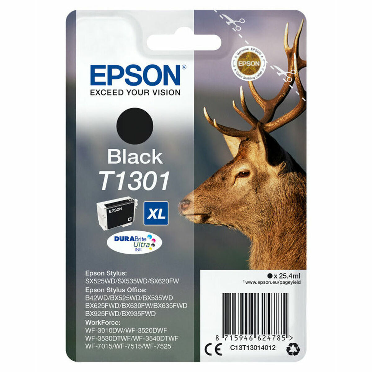 Ink/T1301 Stag XL 25.4ml BK
