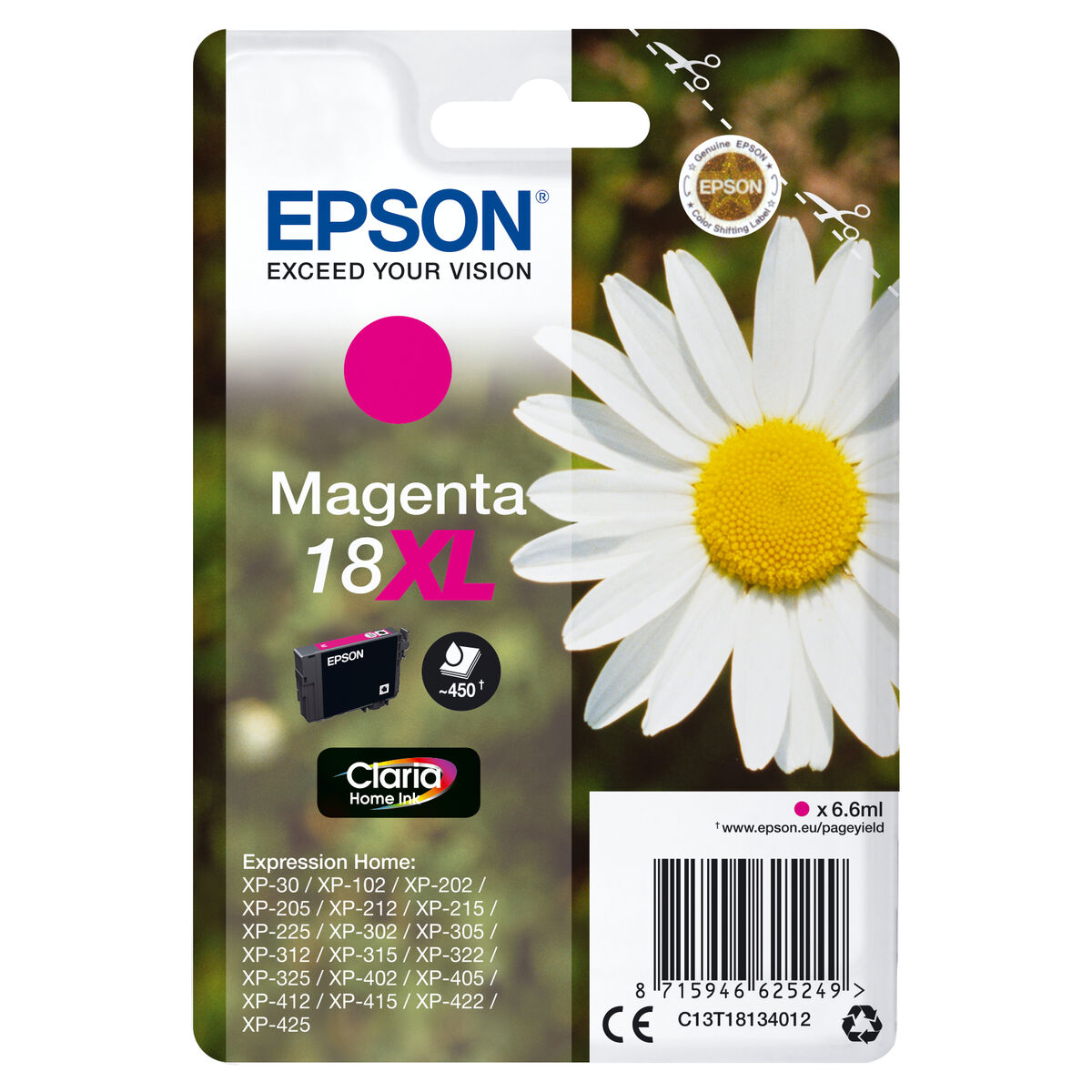 Ink/18XL Daisy 6.6ml MG