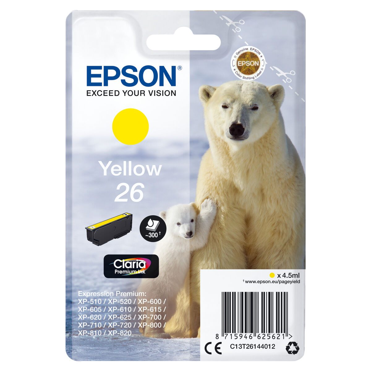 Ink/26 Polar Bear 4.5ml YL