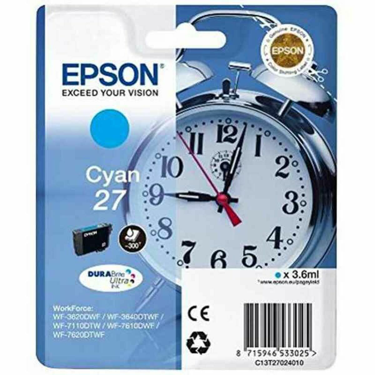 Ink/27 Alarm Clock 3.6ml CY