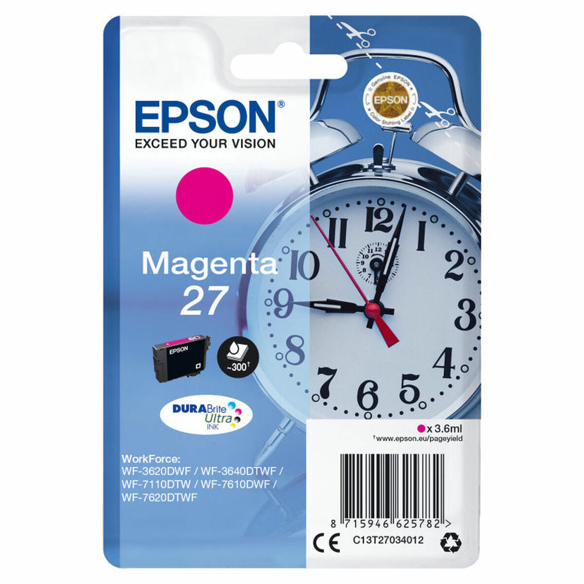 Ink/27 Alarm Clock 3.6ml MG