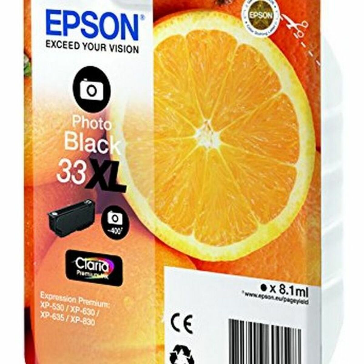 Ink/33XL Oranges 8.1ml PBK